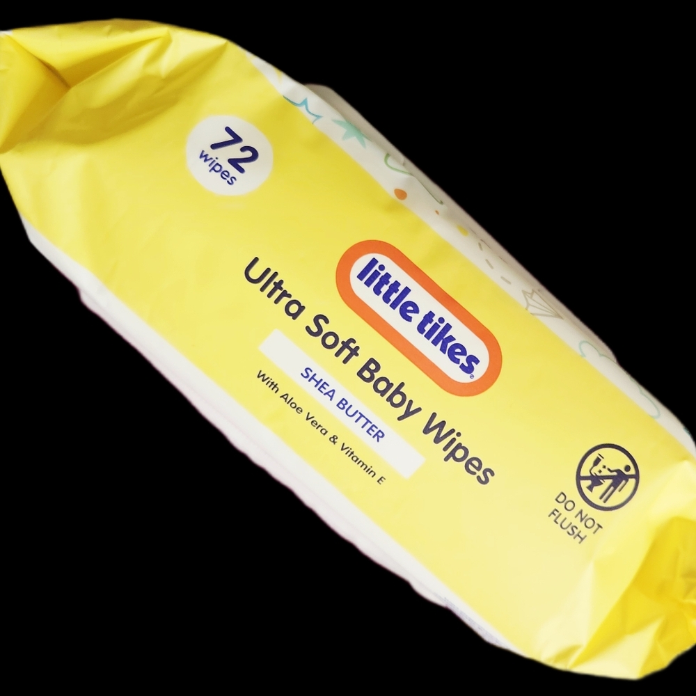 NWT 》3×《 LITTLE TIKES ULTRA SOFT BABY WIPES 72ct PACKS! - Picture 6 of 16